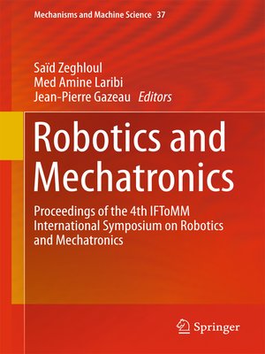 cover image of Robotics and Mechatronics